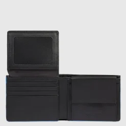 Portefeuille homme en cuir avec porte-CNI