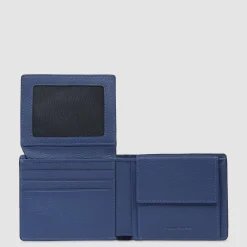 Portefeuille homme en cuir avec porte-CNI