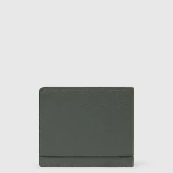 Portefeuille homme en cuir avec porte-CNI