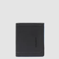 Portefeuille homme vertical avec porte-monnaie