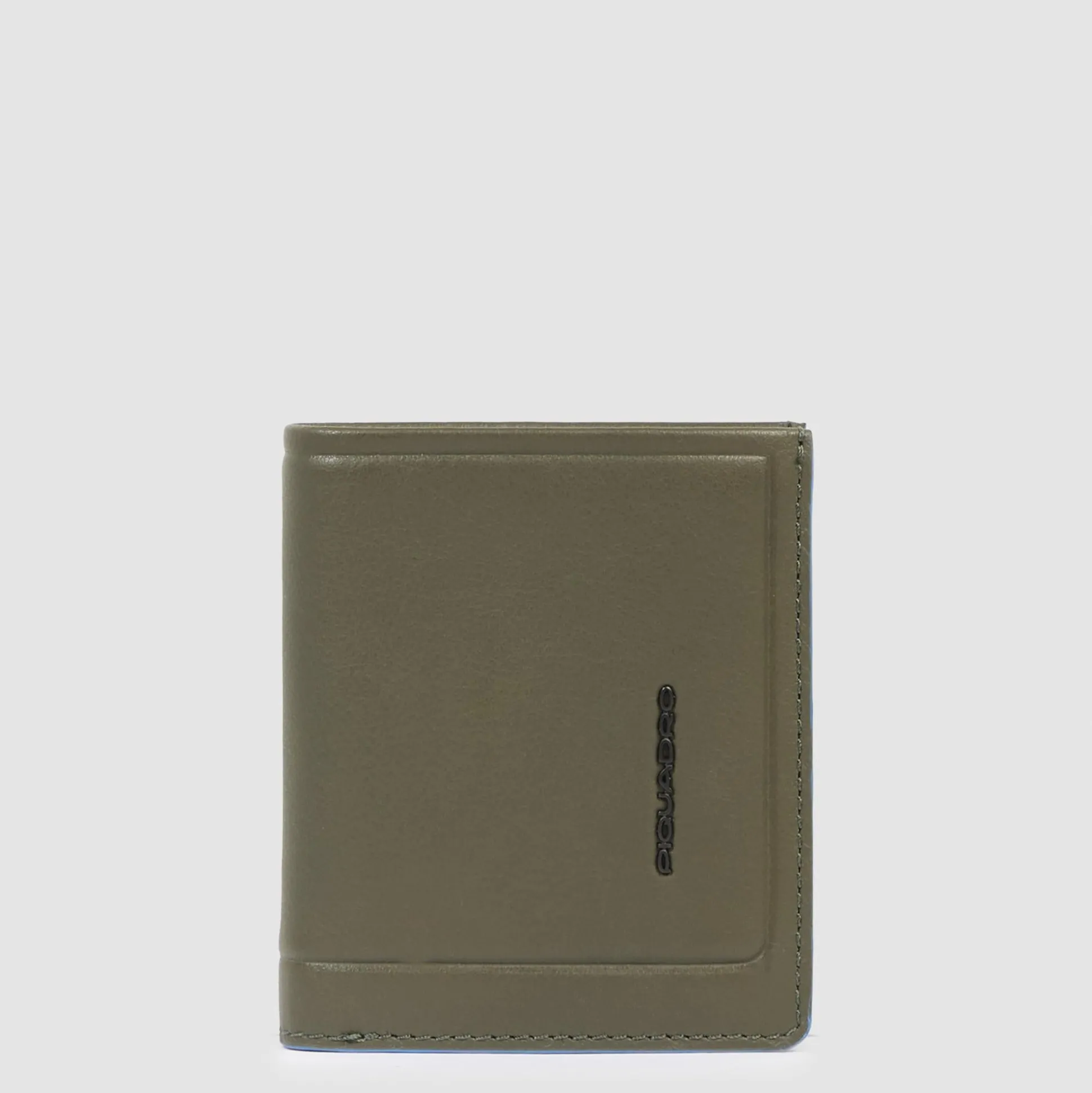 Portefeuille homme vertical avec porte-monnaie