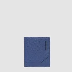 Portefeuille homme vertical avec porte-monnaie