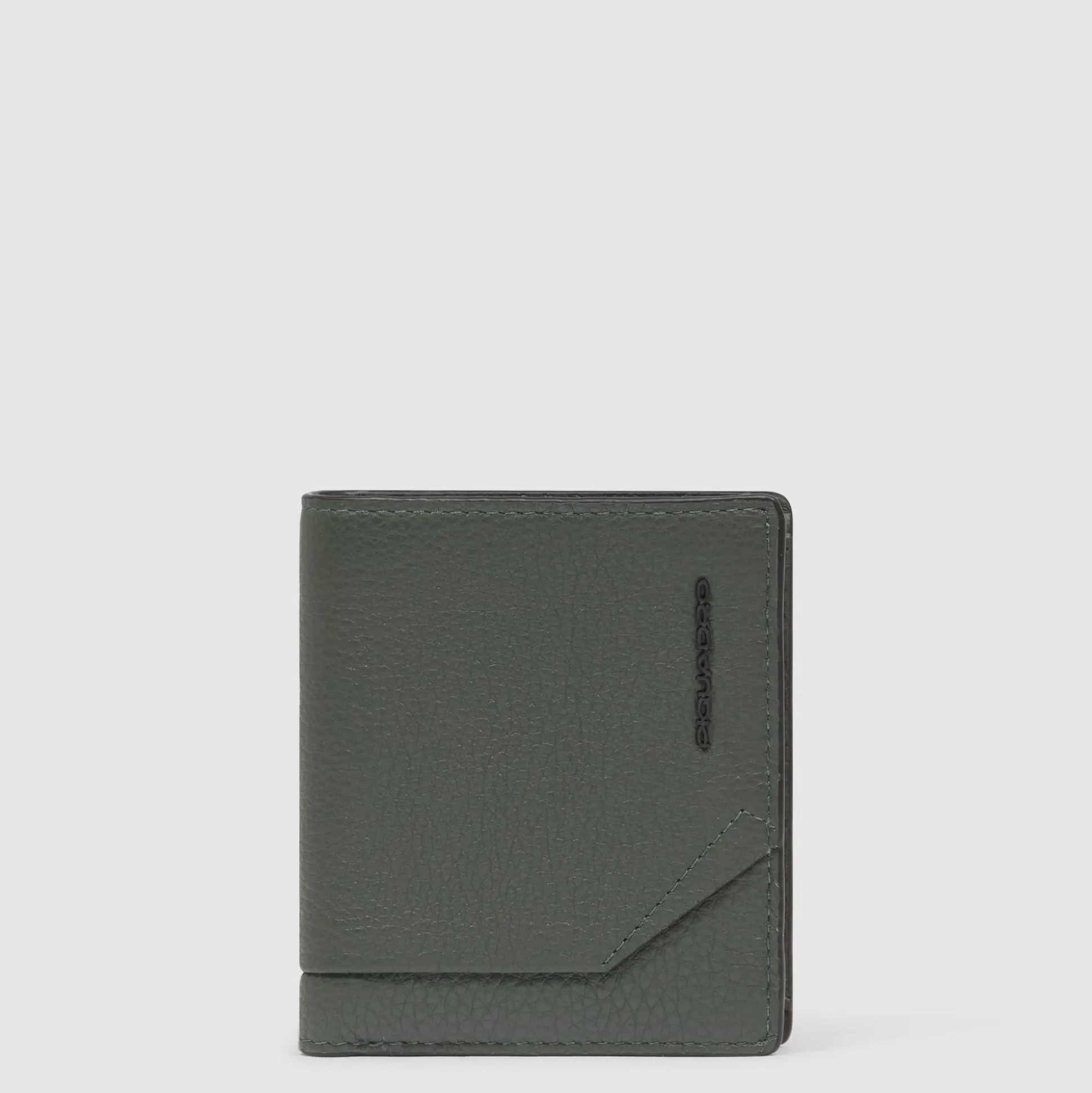 Portefeuille homme vertical avec porte-monnaie