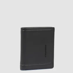 Portefeuille homme vertical avec porte-monnaie