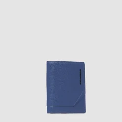Portefeuille homme vertical avec porte-monnaie