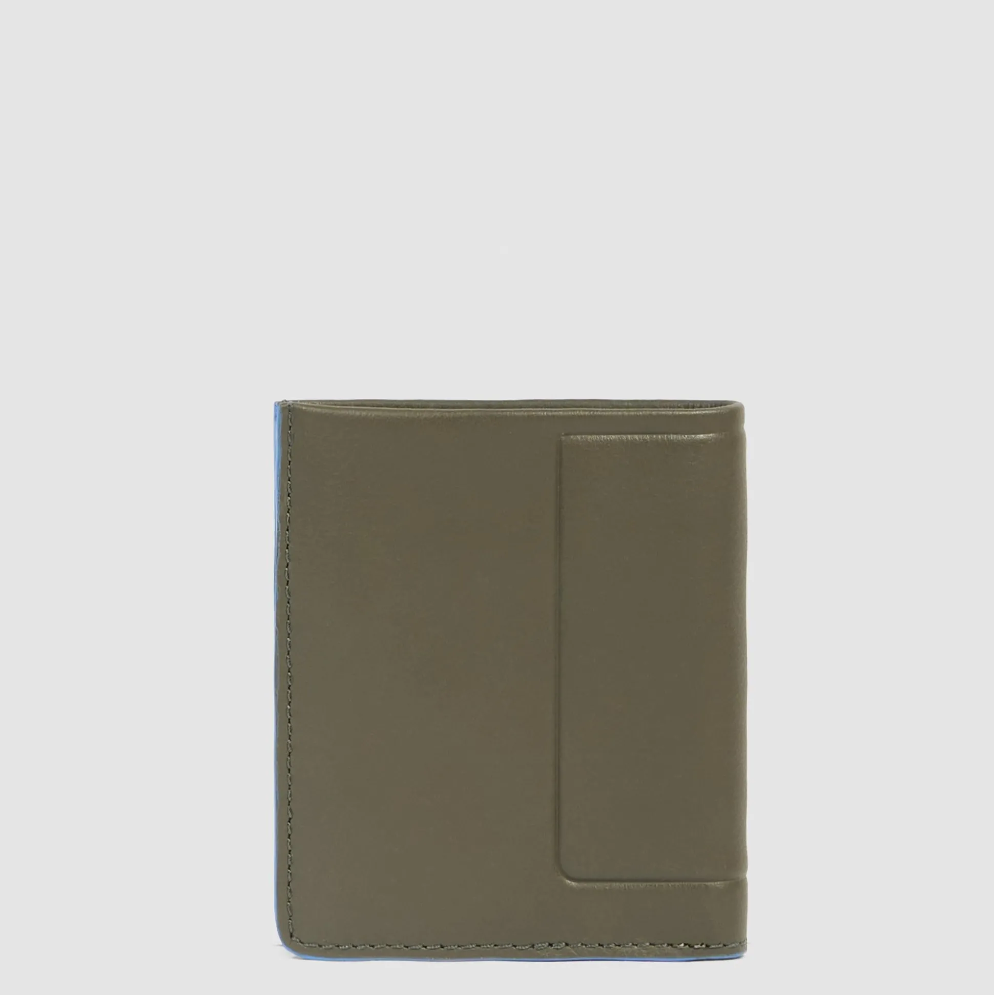 Portefeuille homme vertical avec porte-monnaie