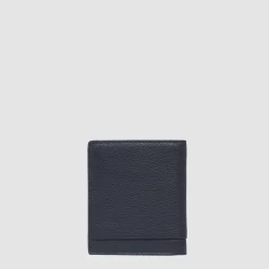 Portefeuille homme vertical avec porte-monnaie