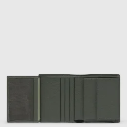 Portefeuille homme vertical avec porte-monnaie