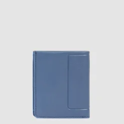 Portefeuille homme vertical avec porte-monnaie