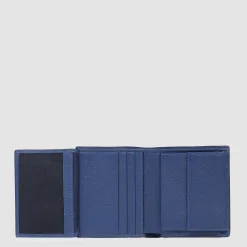 Portefeuille homme vertical avec porte-monnaie