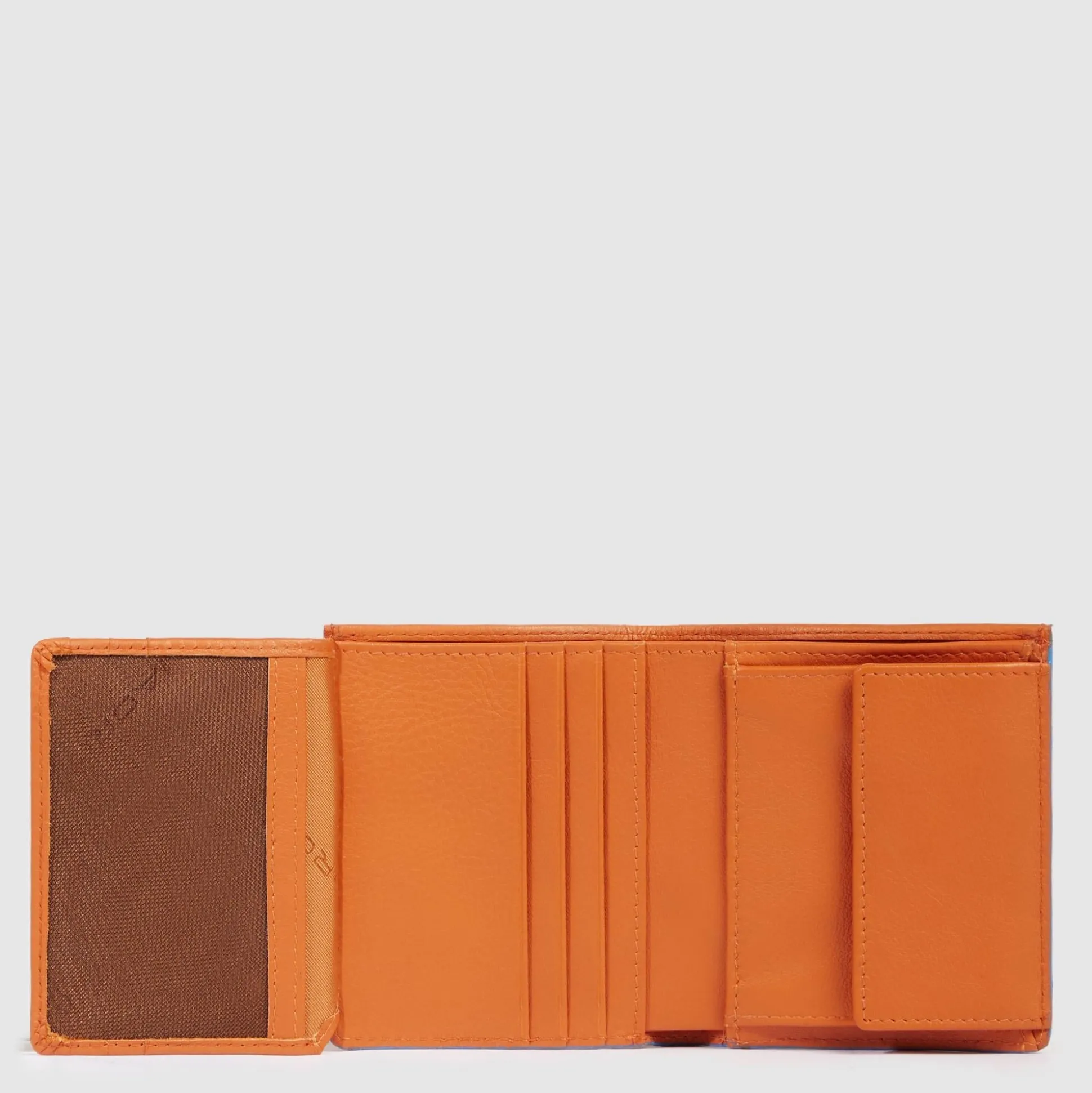 Portefeuille homme vertical avec porte-monnaie