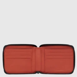 Portefeuille homme zippé