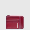 Portefeuille porte-cartes de crédit homme zippé
