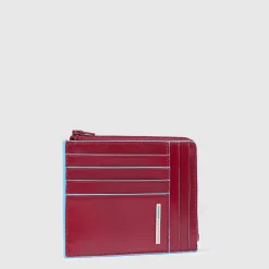 Portefeuille porte-cartes de crédit homme zippé