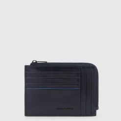Porte-monnaie zippé avec porte-cartes de crédit