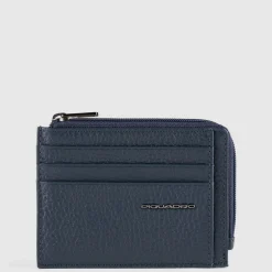 Porte-monnaie zippé avec porte-cartes de crédit