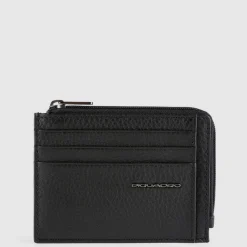 Porte-monnaie zippé avec porte-cartes de crédit