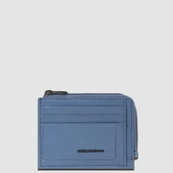 Porte-monnaie zippé avec porte-cartes de crédit