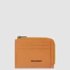 Porte-monnaie zippé avec porte-cartes de crédit