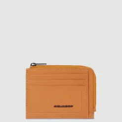 Porte-monnaie zippé avec porte-cartes de crédit