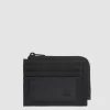 Porte-monnaie zippé avec porte-cartes de crédit