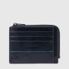 Porte-monnaie zippé avec porte-cartes de crédit