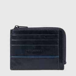 Porte-monnaie zippé avec porte-cartes de crédit