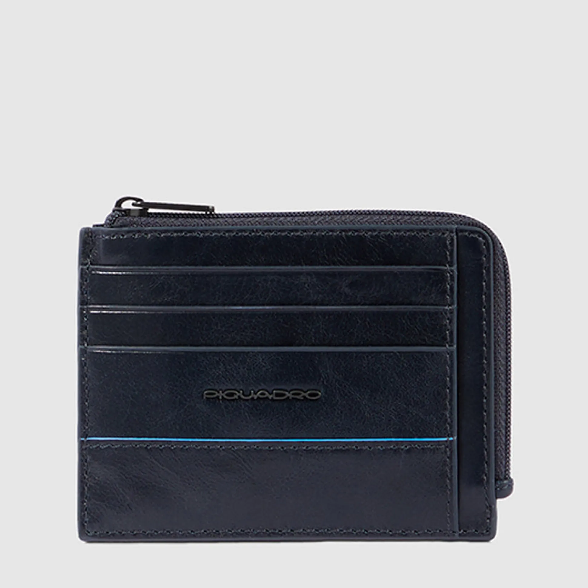 Porte-monnaie zippé avec porte-cartes de crédit