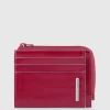 Porte-monnaie zippé avec porte-cartes de crédit