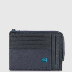 Porte-monnaie zippé avec porte-cartes de crédit