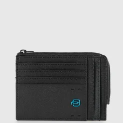 Porte-monnaie zippé avec porte-cartes de crédit
