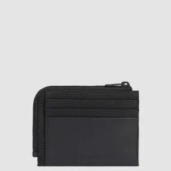 Porte-monnaie zippé avec porte-cartes de crédit