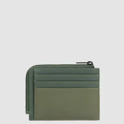 Porte-monnaie zippé avec porte-cartes de crédit