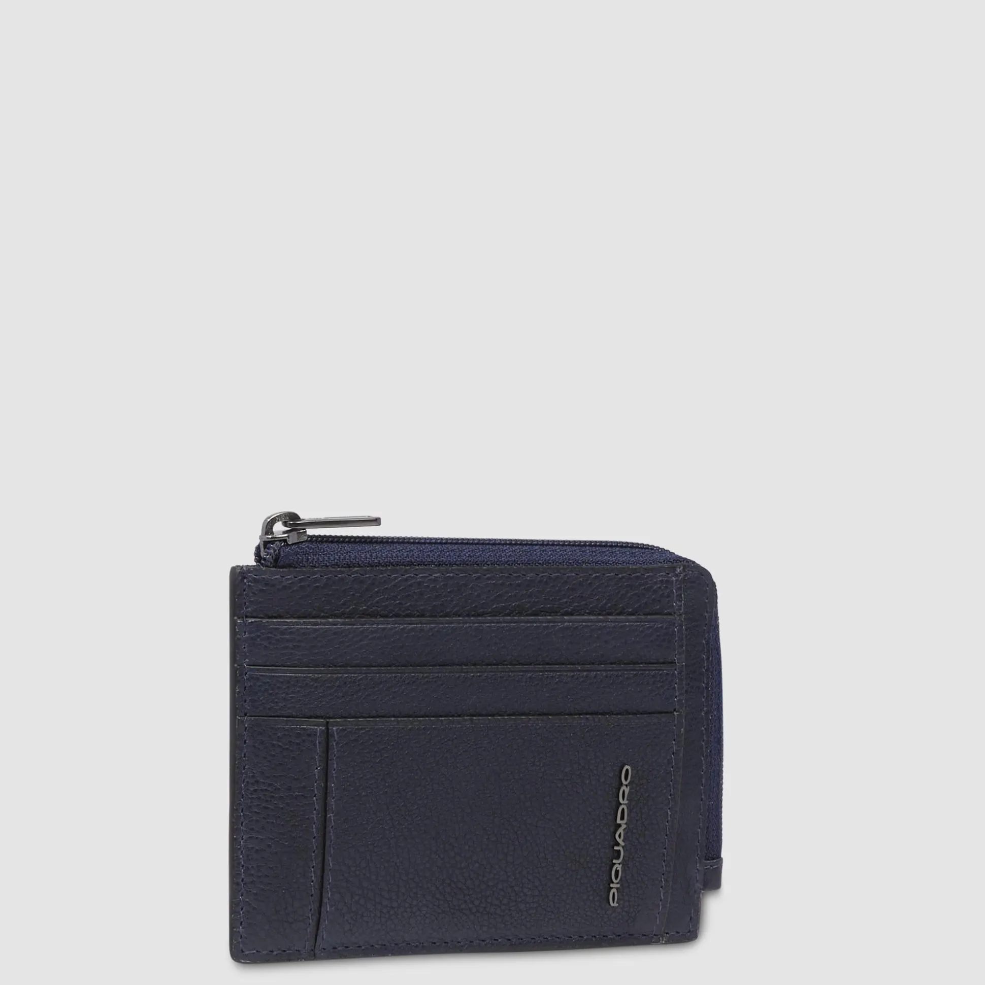 Porte-monnaie zippé avec porte-cartes de crédit