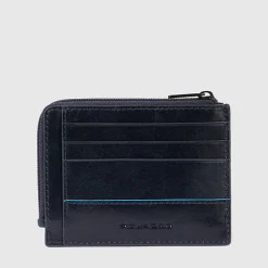 Porte-monnaie zippé avec porte-cartes de crédit