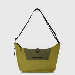 Sac à bandoulière rond moyen en tissu