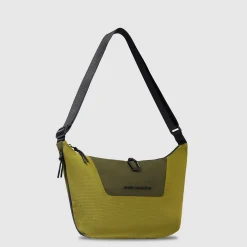 Sac à bandoulière rond moyen en tissu