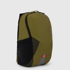 Sac à dos d'ordinateur petit en tissu recyclé