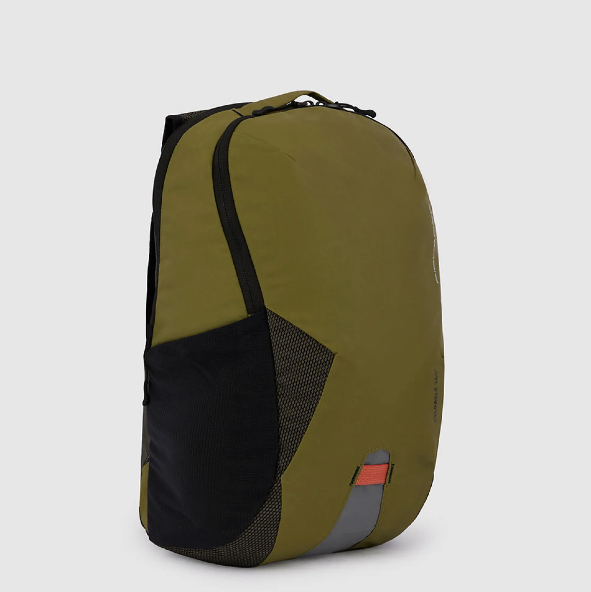 Sac à dos d'ordinateur petit en tissu recyclé