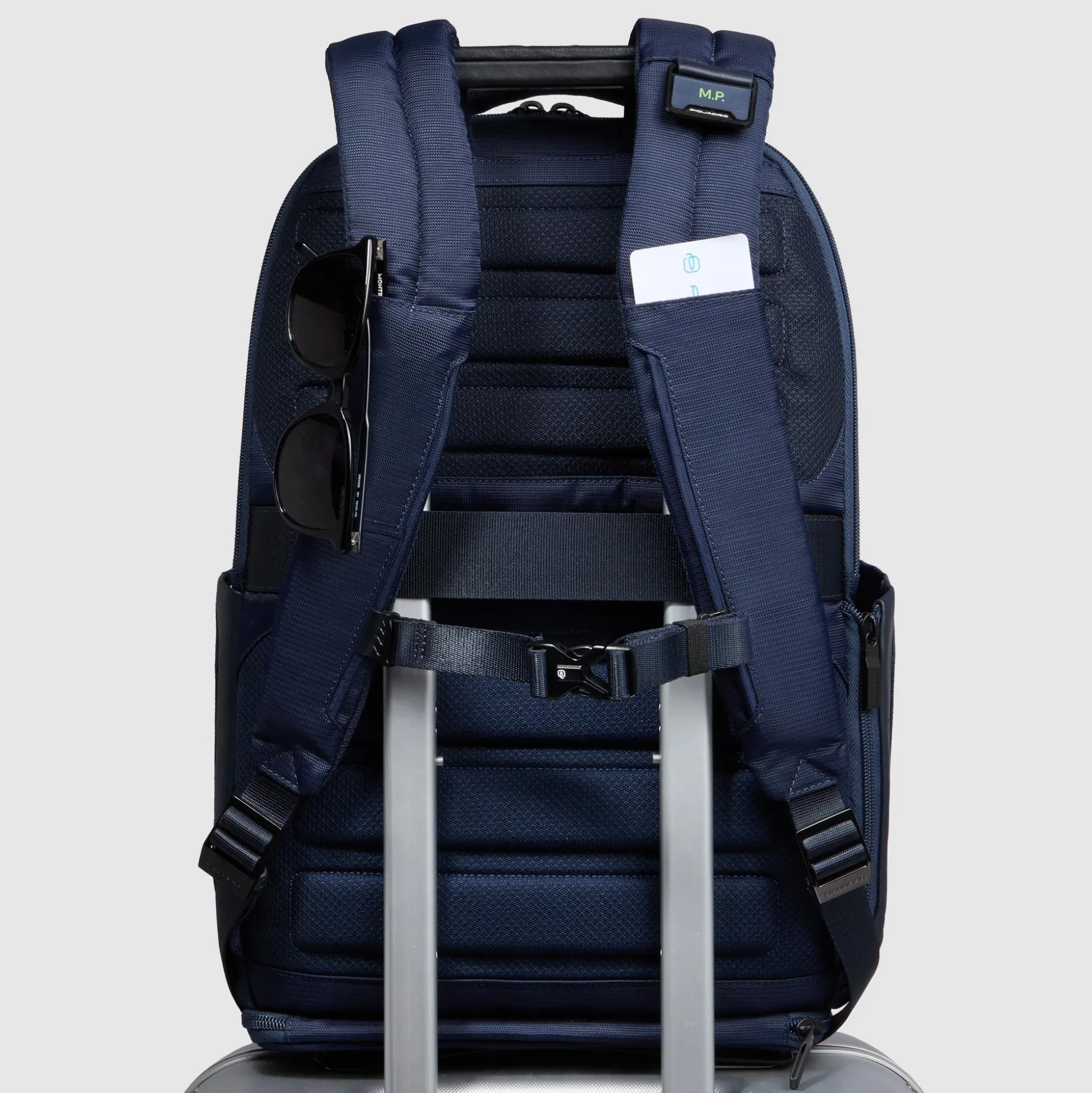 Sac à dos d'ordinateur 15,6" en tissu recyclé