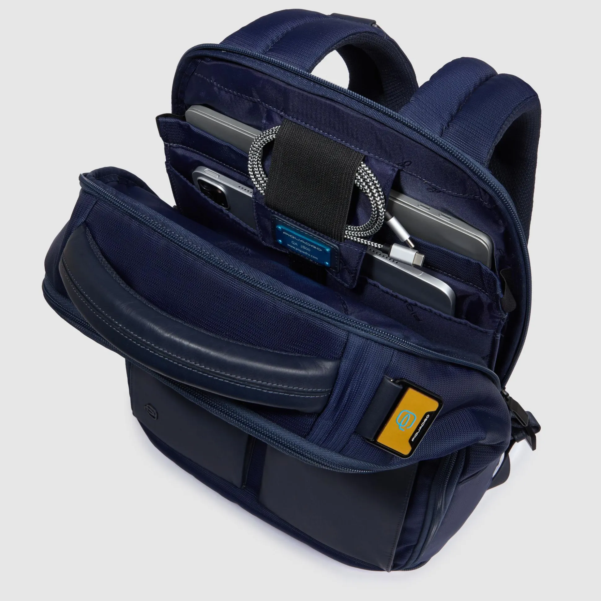 Sac à dos d'ordinateur 15,6" en tissu recyclé