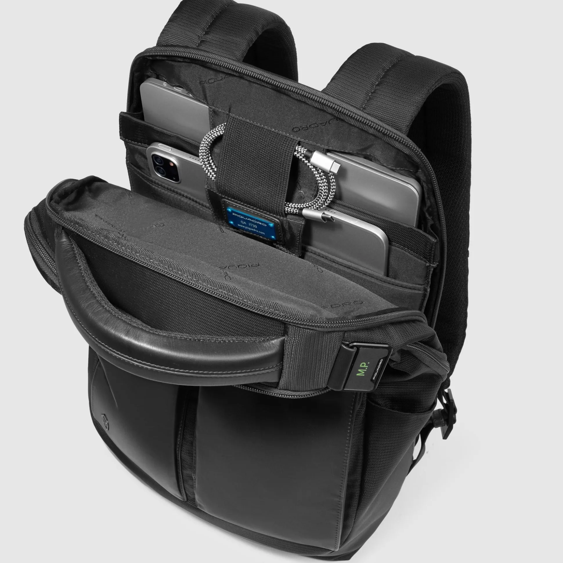 Sac à dos pour ordinateur 15,6" en tissu recyclé