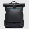 Sac à dos roll-top déperlant pour ordinateur 15,6"