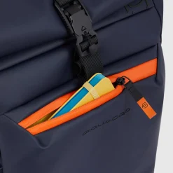 Sac à dos roll-top déperlant pour ordinateur 15,6"