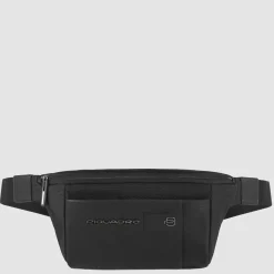 Sac banane en tissu recyclé et cuir