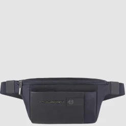Sac banane en tissu recyclé et cuir