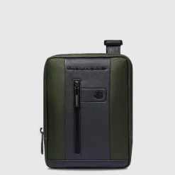 Sac bandoulière pour iPad®mini en tissu recyclé