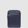 Sac bandoulière pour iPad®mini en tissu recyclé
