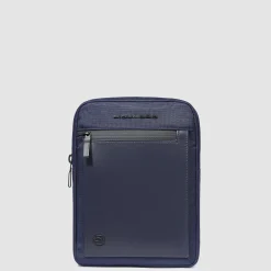 Sac bandoulière pour iPad®mini en tissu recyclé