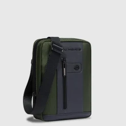 Sac bandoulière pour iPad®mini en tissu recyclé